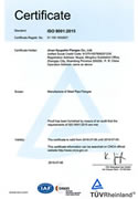 TUV ISO9001 Certificate