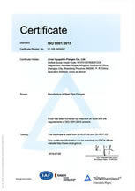 Shandong Hyupshin Flanges Co., Ltd Certified by TUV ISO9001 & CE PED Certification