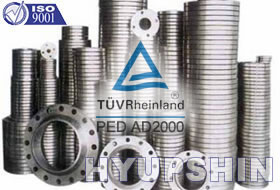 Shandong Hyupshin Flanges Co., Ltd, ISO9001:2008 Certified, Korean Standards Association Certified, Flanges Manufacturer