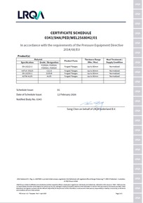 lrqa certificate schedule 0343 sha ped wel2568042 01 mini