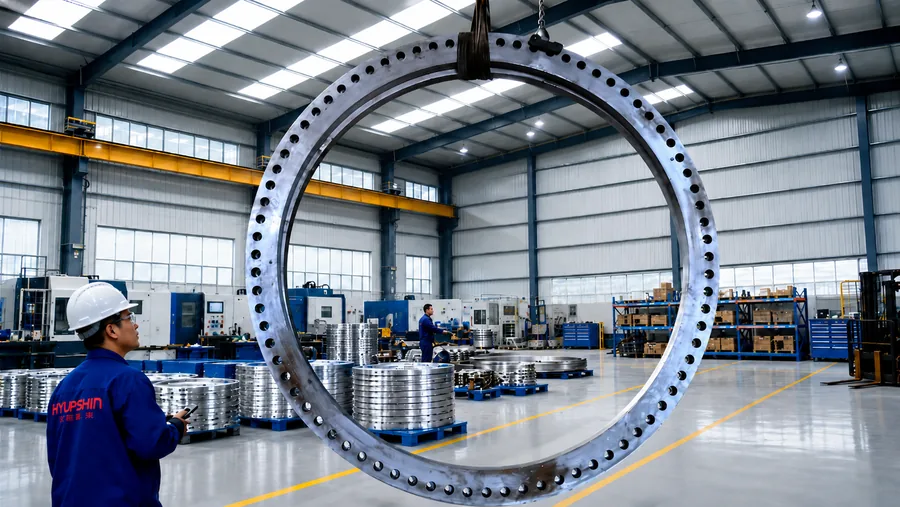 Large size flanges