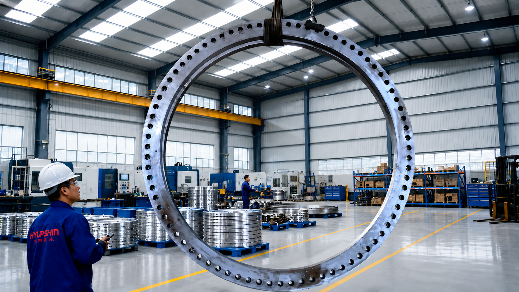 Large size flanges