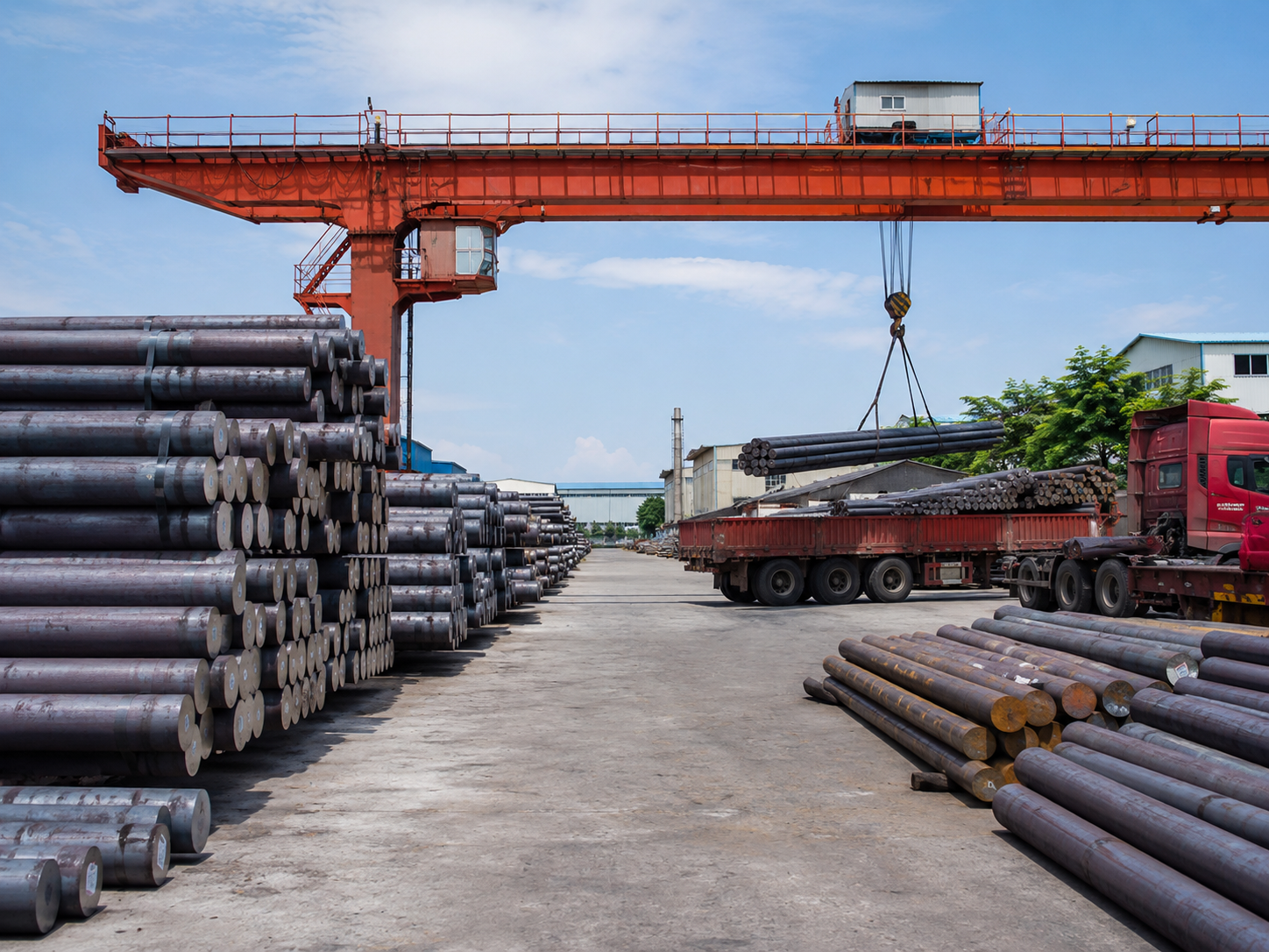 Flange raw material