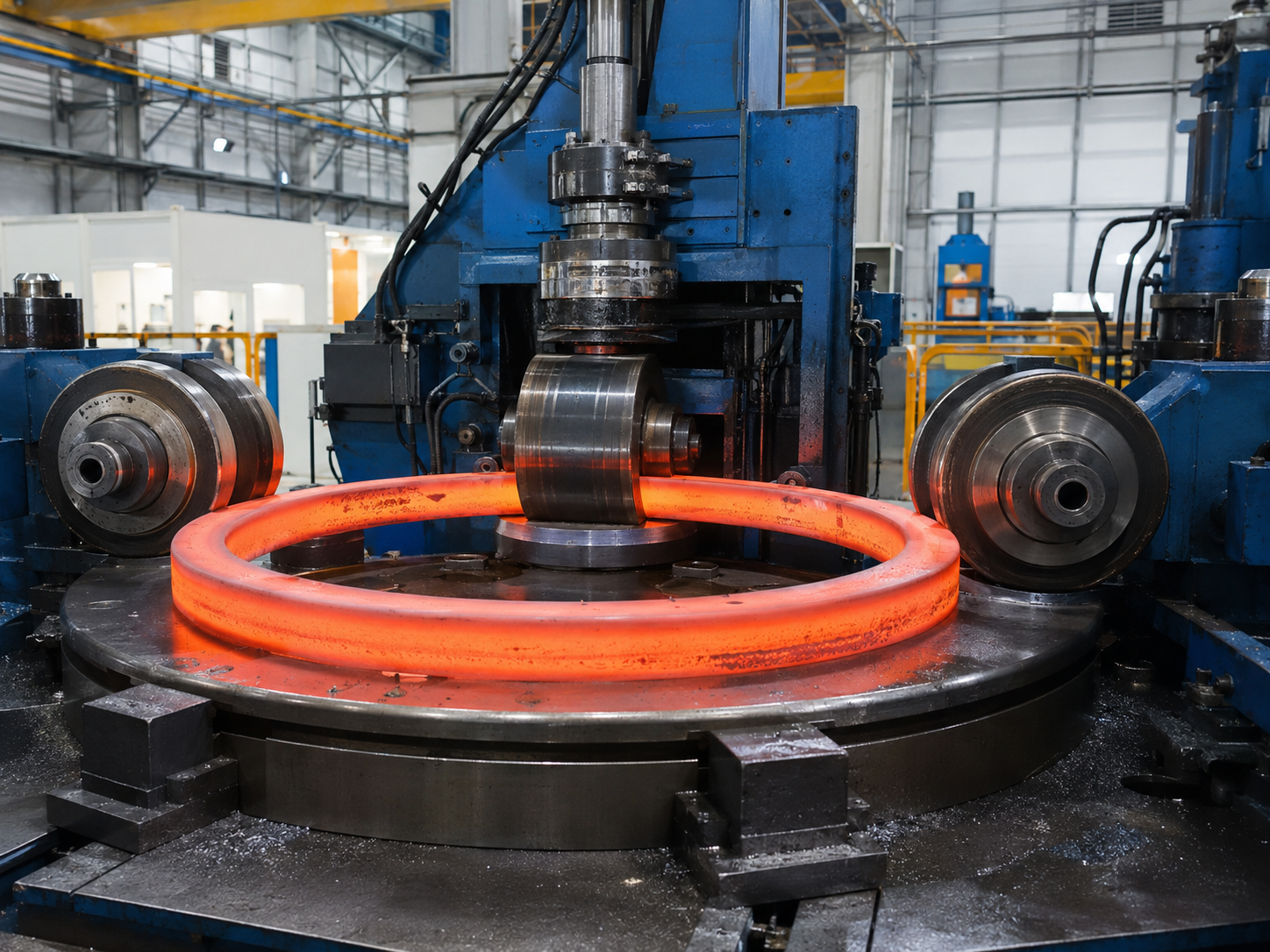 Forging and rolling process