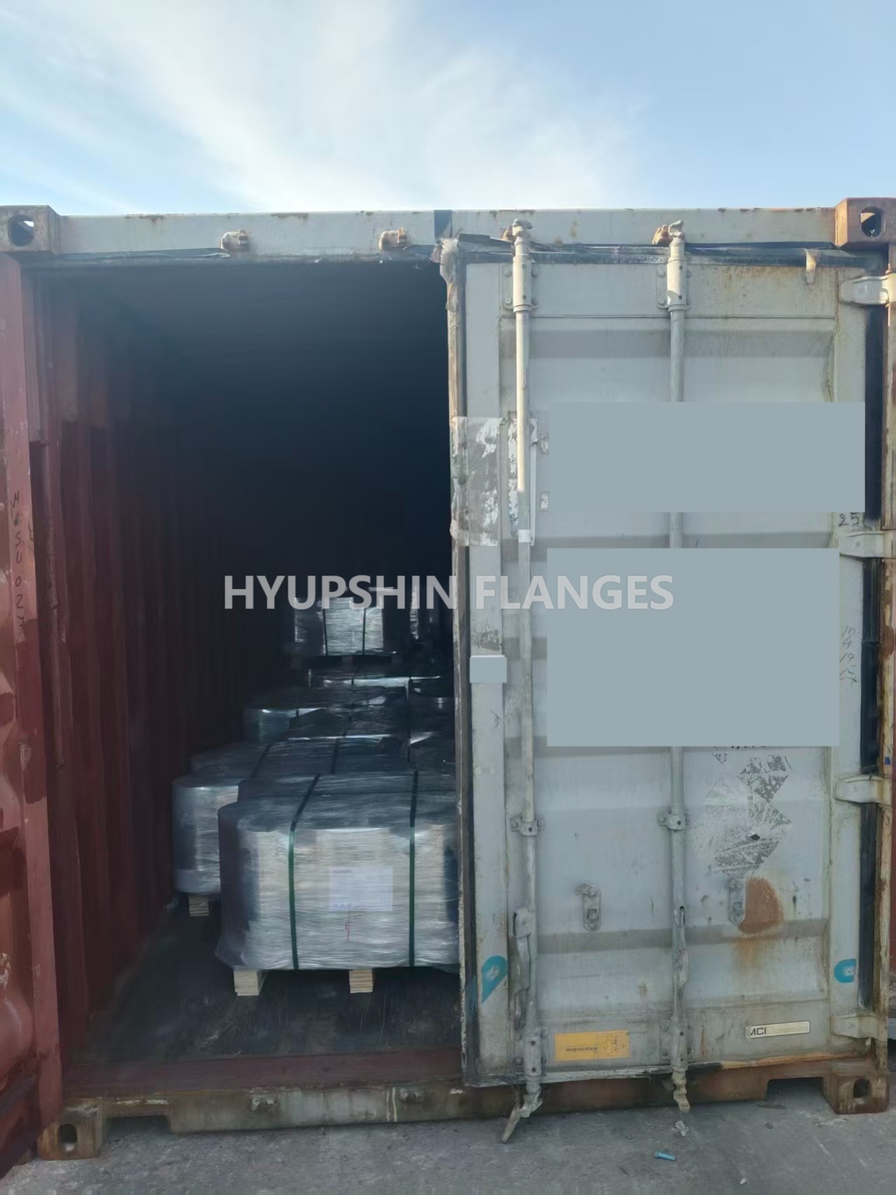 Flanges shipment on July 21, 2026