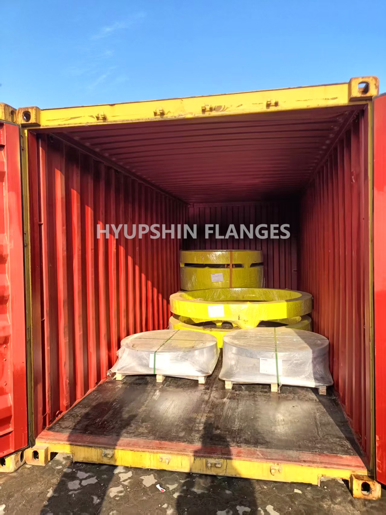 Flanges shipment on July 15, 2026