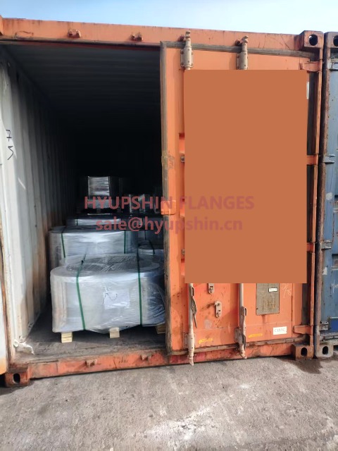 Flanges shipment on July 5, 2026