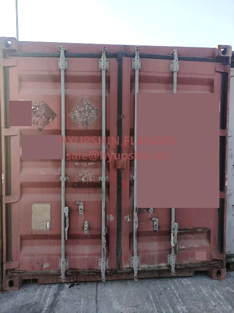 Flanges shipment on June 20, 2026