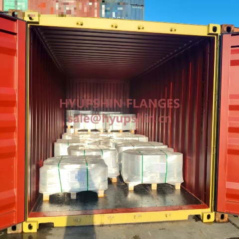 Flanges shipment on June 17, 2026