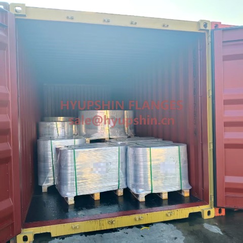 Flanges shipment on June 15, 2026