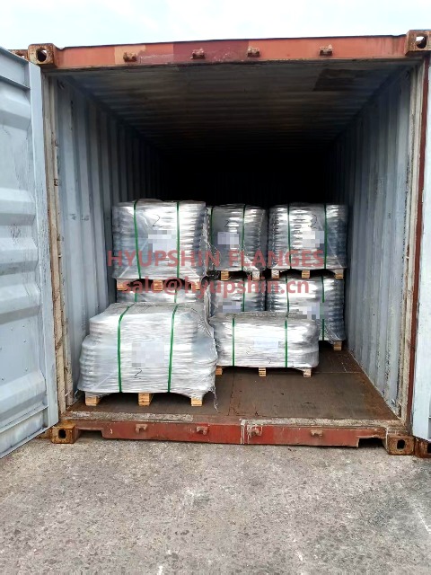 Flanges shipment on June 10, 2026