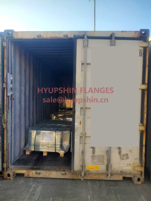 Flanges shipment on June 3, 2026