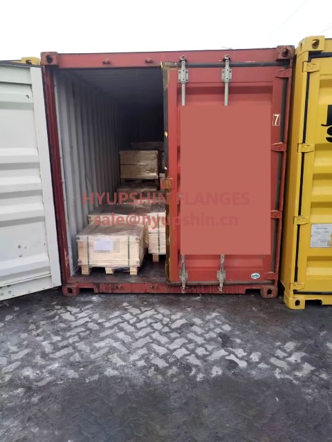 Flanges shipment on July 30, 2026