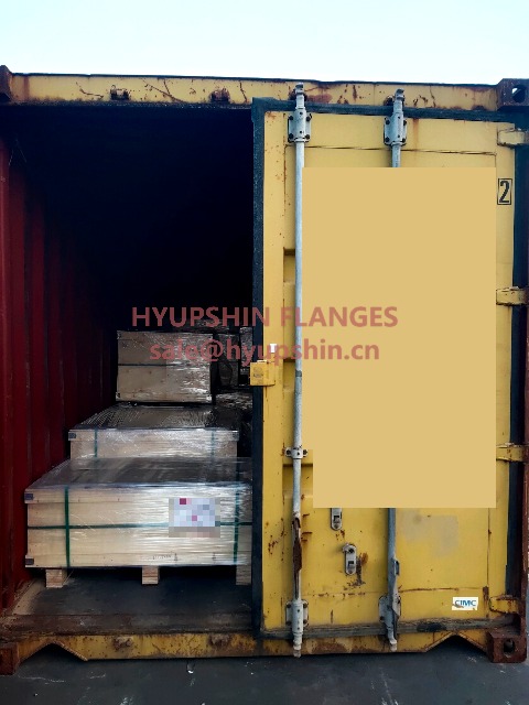 Flanges shipment on August 2, 2026