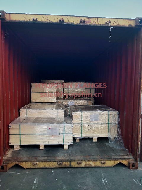 Flanges shipment on August 2, 2026