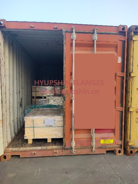 Flanges shipment on August 4, 2026