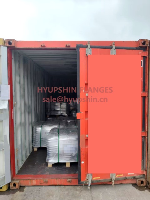 Flanges shipment on August 13, 2026