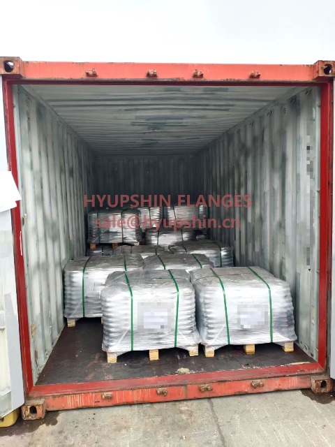 Flanges shipment on August 13, 2026