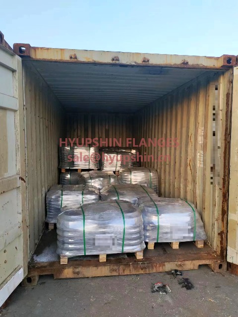 Flanges shipment on August 15, 2026