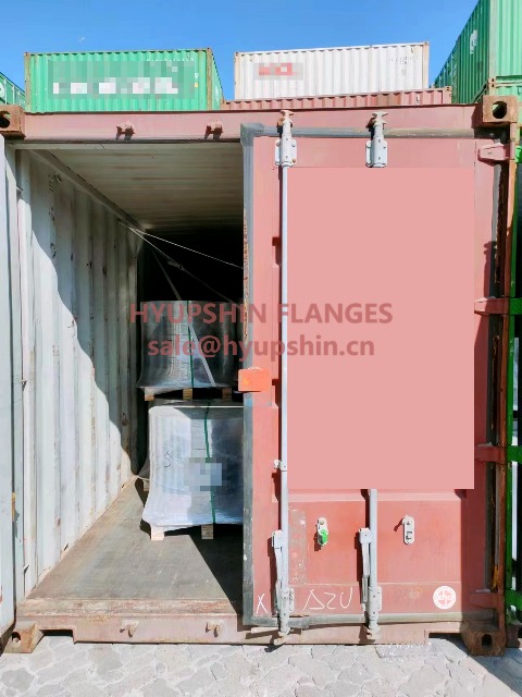 Flanges shipment on August 21, 2026