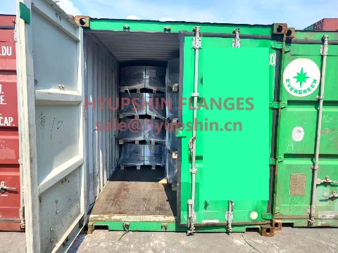 Flanges shipment on August 27, 2026