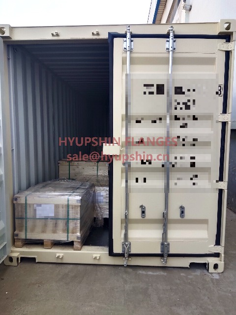 Flanges shipment on September 10, 2026