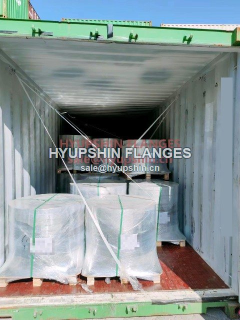 Flanges shipment on August 24, 2026