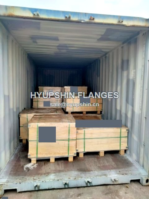 Flanges shipment on September 19, 2026